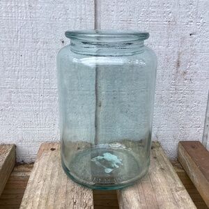 NEW Anthropologie Mint recycled glass VASE